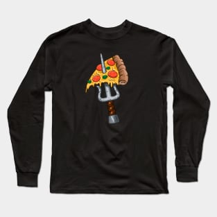 Ninja Pizza Long Sleeve T-Shirt